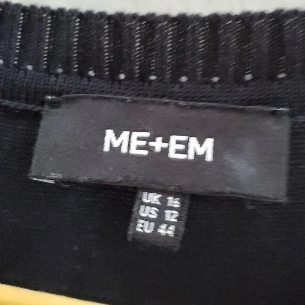 ME+EM cotton stripe Elegant Black Striped maxi dress - Picture 4 of 11